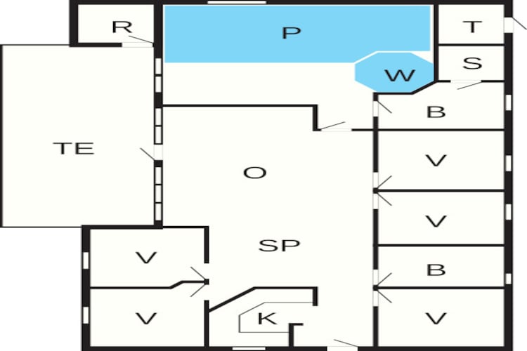 Luxe retraite met zwembad -- By Traum Ferienwohnungen-Plattegrond