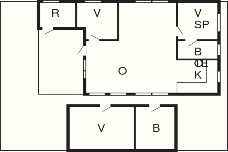 4 persoons vakantie huis in Ålbæk-By Traum-Plattegrond