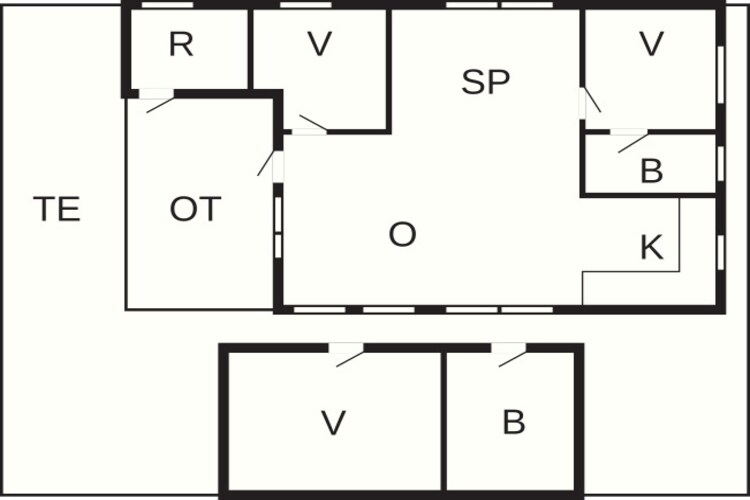 4 persoons vakantie huis in Ålbæk-By Traum-Plattegrond