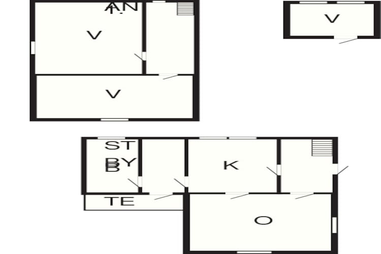 6 Personen Ferienhaus in INGATORP-By Traum-Grundriss