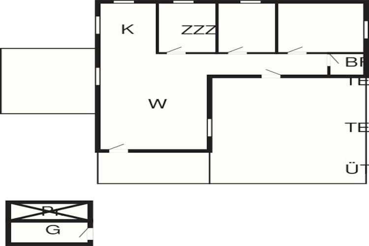 7 persoons vakantie huis in Knebel-By Traum-Plattegrond