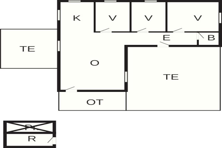 7 persoons vakantie huis in Knebel-By Traum - Plattegrond