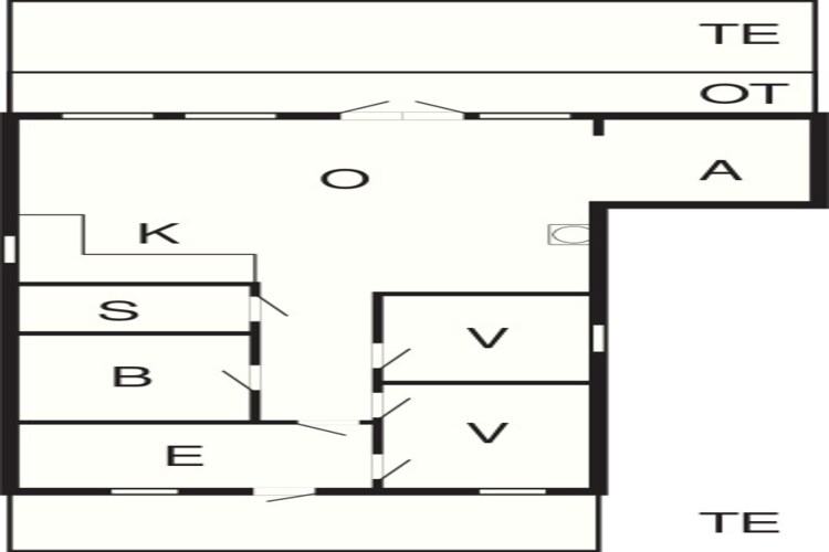 4 persoons vakantie huis in Oksbøl-By Traum-Plattegrond