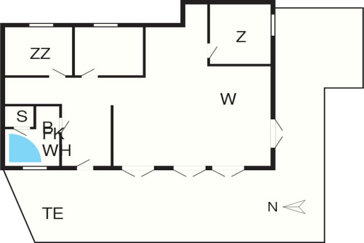 6 persoons vakantie huis in Strandby-By Traum-Plattegrond