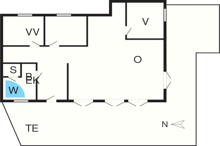 6 persoons vakantie huis in Strandby-By Traum-Plattegrond
