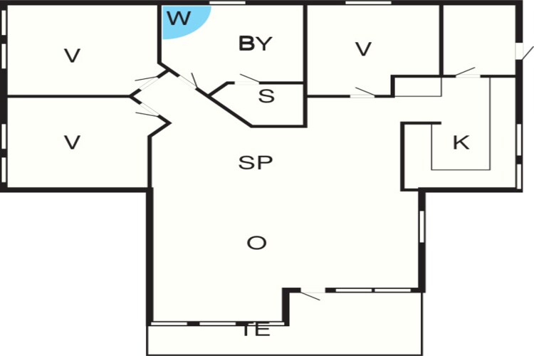6 persoons vakantie huis in Store Fuglede-By Traum-Plattegrond