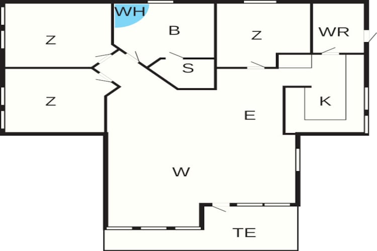 6 persoons vakantie huis in Store Fuglede-By Traum-Plattegrond