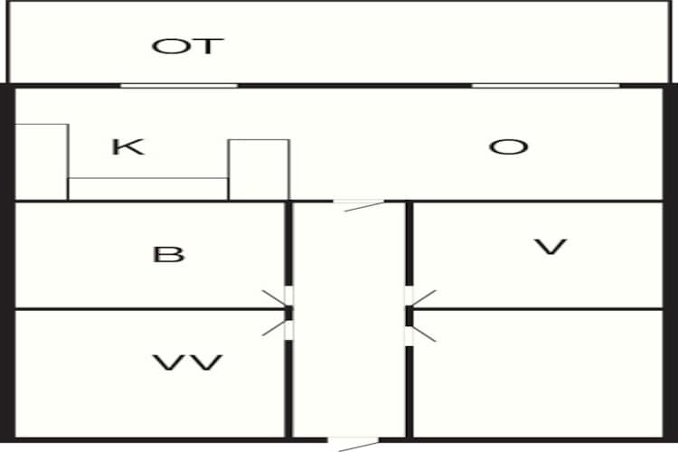 6 persoons vakantie huis in Ebeltoft-By Traum-Plattegrond