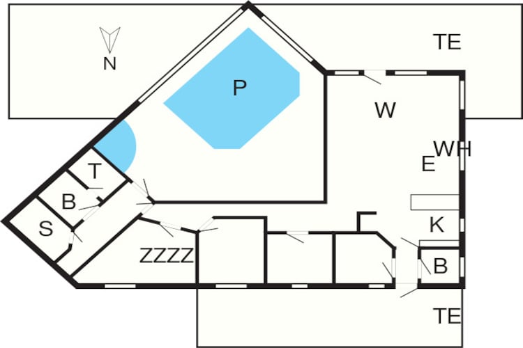 8 persoons vakantie huis in Ringkøbing-By Traum-Plattegrond