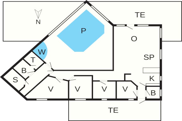8 persoons vakantie huis in Ringkøbing-By Traum-Plattegrond