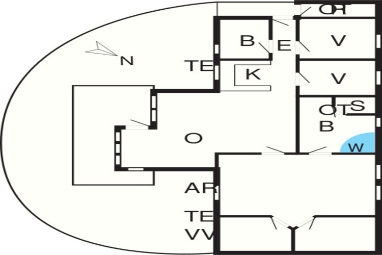 12 persoons vakantie huis in Idestrup-By Traum-Plattegrond