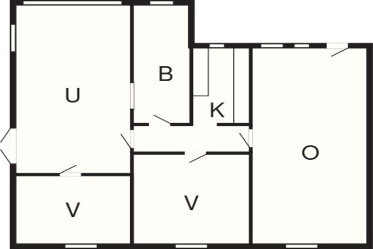 6 persoons vakantie huis in Glesborg-By Traum-Plattegrond