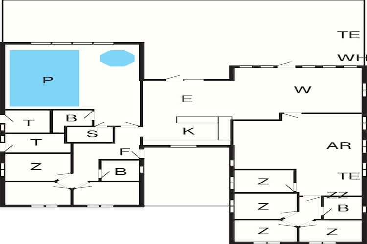 18 persoons vakantie huis in Faaborg - Plattegrond