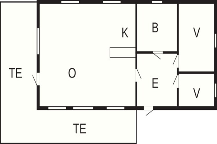 6 persoons vakantie huis in BORKENES-By Traum-Plattegrond