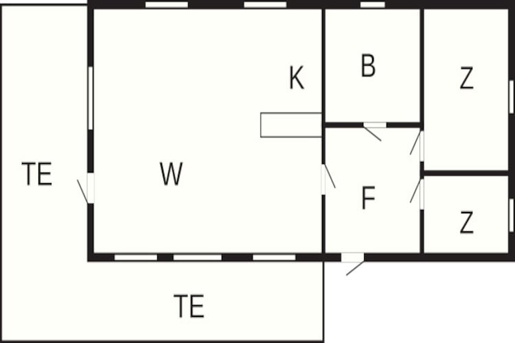 6 Personen Ferienhaus in BORKENES-By Traum-Grundriss