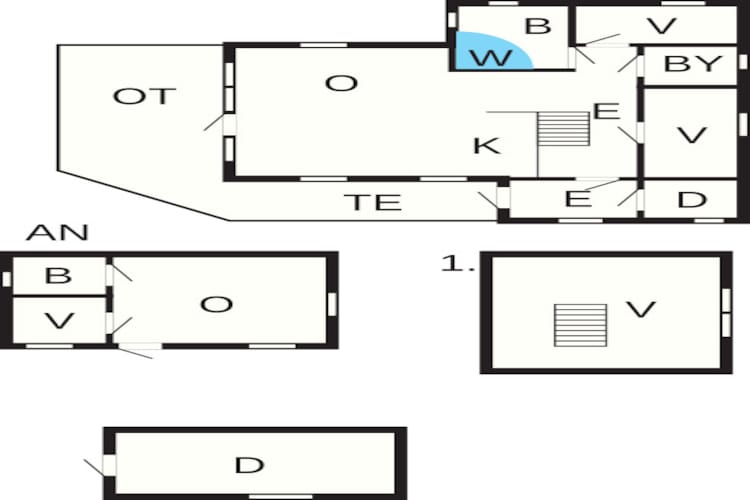 FJELLTUN 50020-Plattegrond