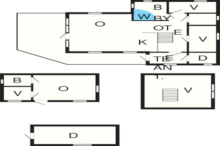FJELLTUN 50020 - Plattegrond