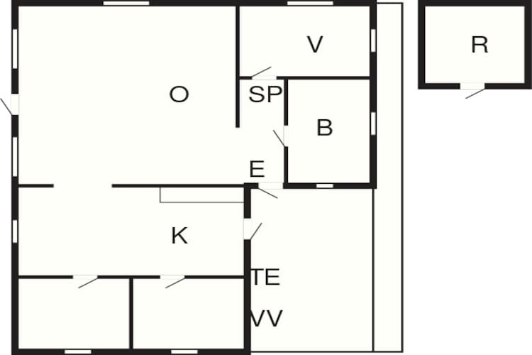 6 persoons vakantie huis in Rømø-By Traum-Plattegrond