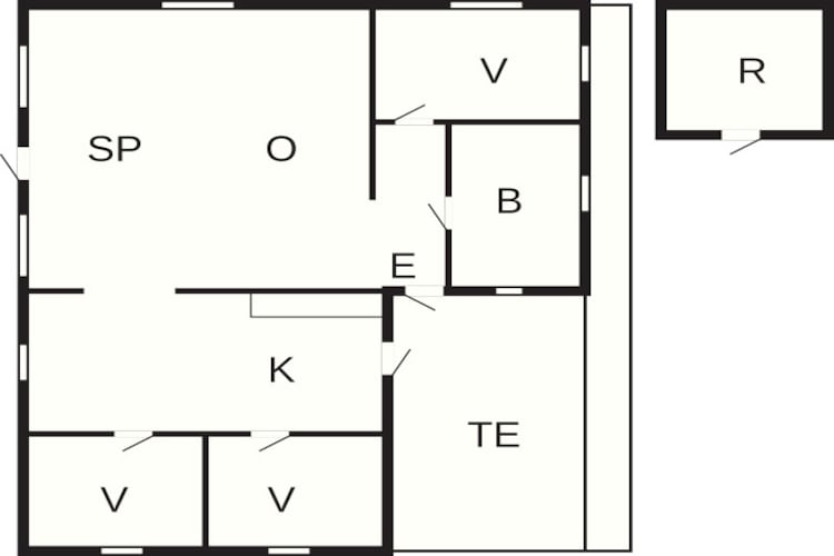 6 persoons vakantie huis in Rømø-By Traum-Plattegrond