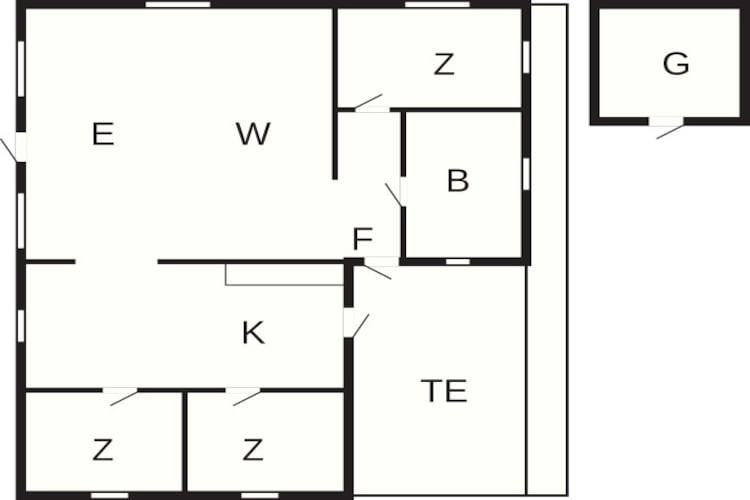 6 persoons vakantie huis in Rømø-By Traum-Plattegrond