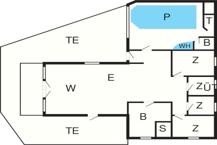 8 persoons vakantie huis in Hadsund-By Traum-Plattegrond