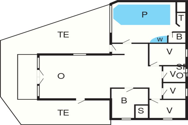 8 persoons vakantie huis in Hadsund-By Traum-Plattegrond