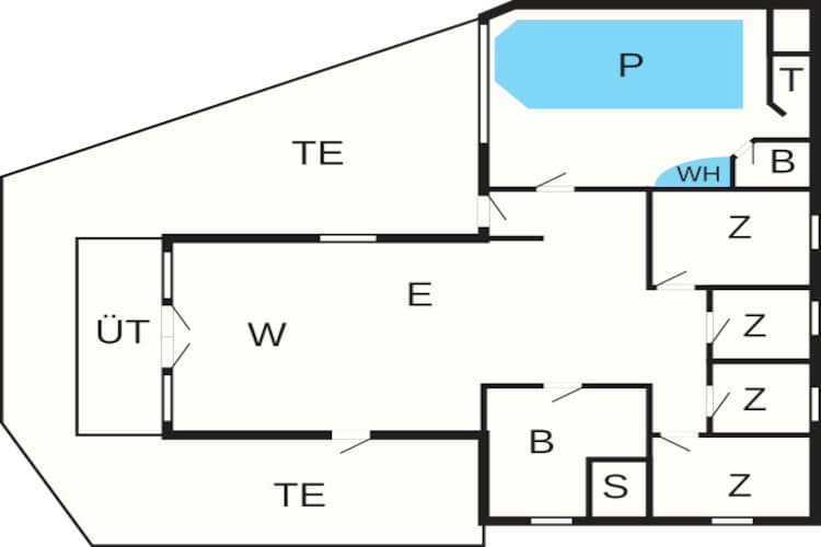 8 persoons vakantie huis in Hadsund-By Traum-Plattegrond