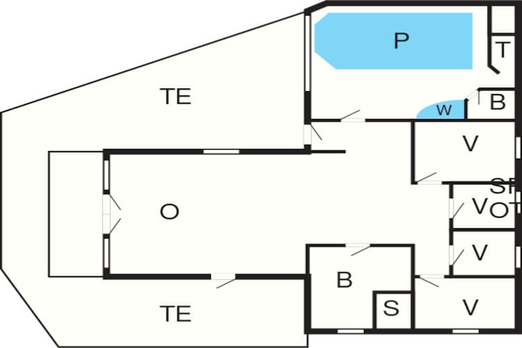 8 persoons vakantie huis in Hadsund-By Traum - Plattegrond