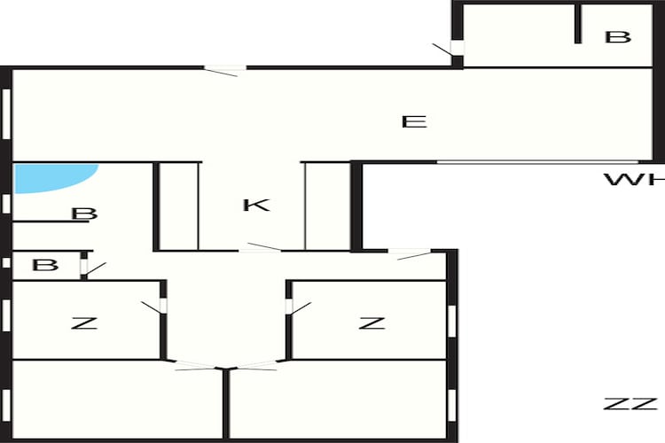 8 persoons vakantie huis in Væggerløse-By Traum - Plattegrond