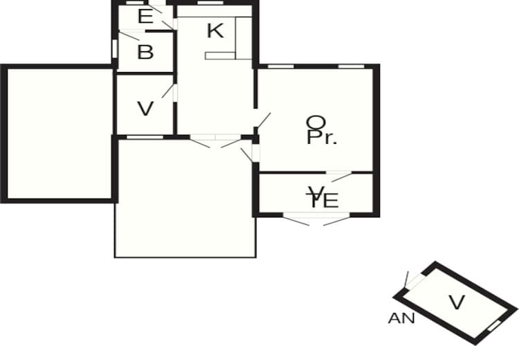 6 persoons vakantie huis in Juelsminde-By Traum - Plattegrond