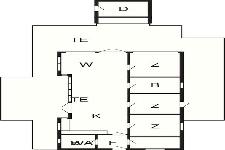 8 persoons vakantie huis in Allinge-By Traum-Plattegrond