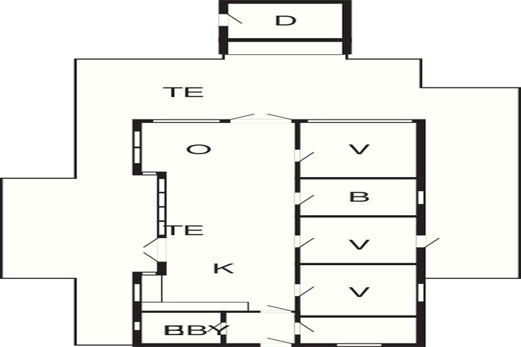 8 persoons vakantie huis in Allinge-By Traum-Plattegrond