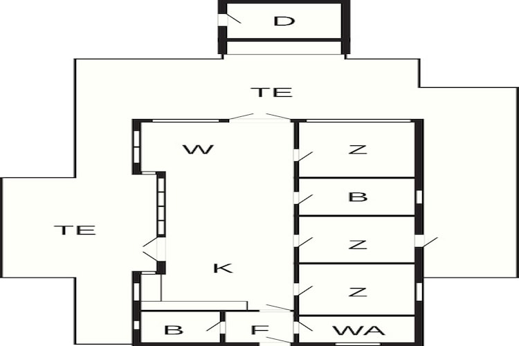 8 persoons vakantie huis in Allinge-By Traum-Plattegrond
