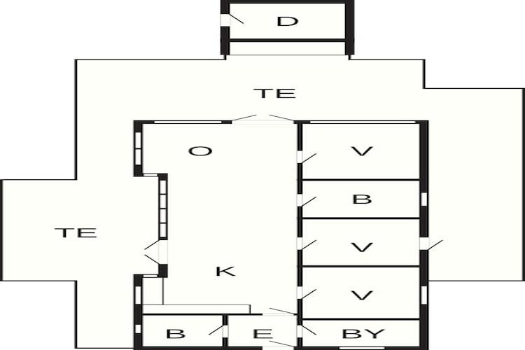 8 persoons vakantie huis in Allinge-By Traum-Plattegrond