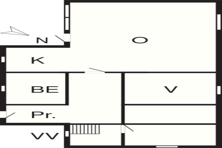 6 persoons vakantie huis in Thisted-By Traum-Plattegrond