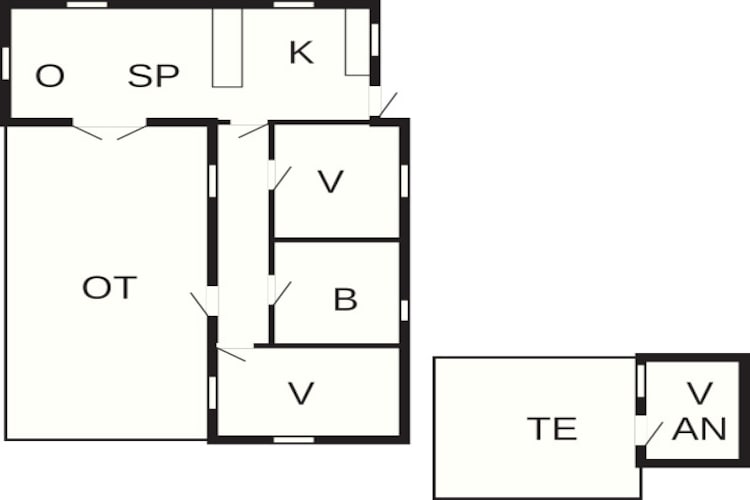 5 persoons vakantie huis in Græsted-By Traum-Plattegrond
