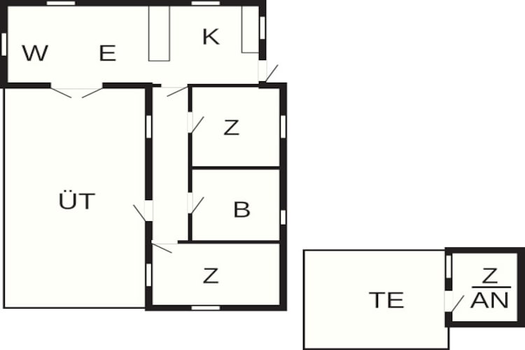 5 persoons vakantie huis in Græsted-By Traum-Plattegrond