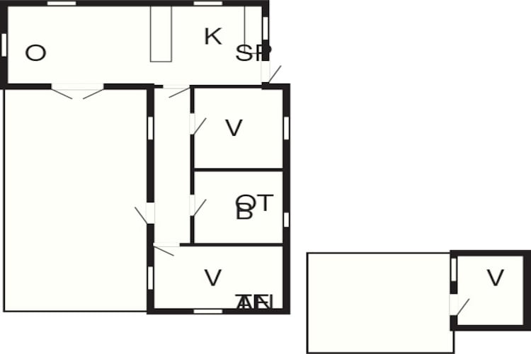 5 persoons vakantie huis in Græsted-By Traum - Plattegrond