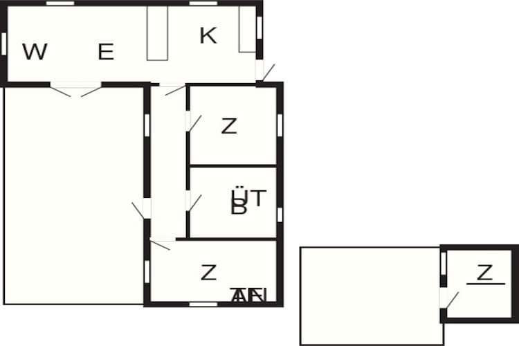 5 persoons vakantie huis in Græsted-By Traum - Plattegrond
