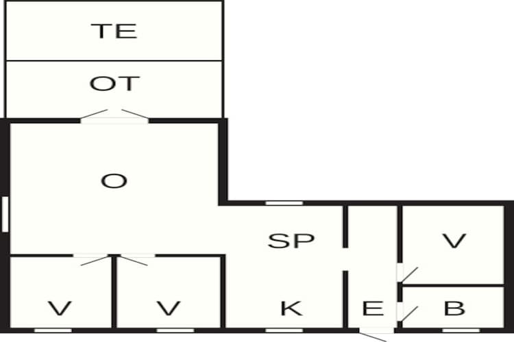 6 persoons vakantie huis in Hadsund-By Traum-Plattegrond