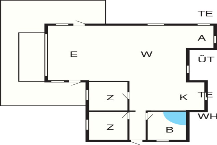 6 persoons vakantie huis in Hadsund-By Traum-Plattegrond