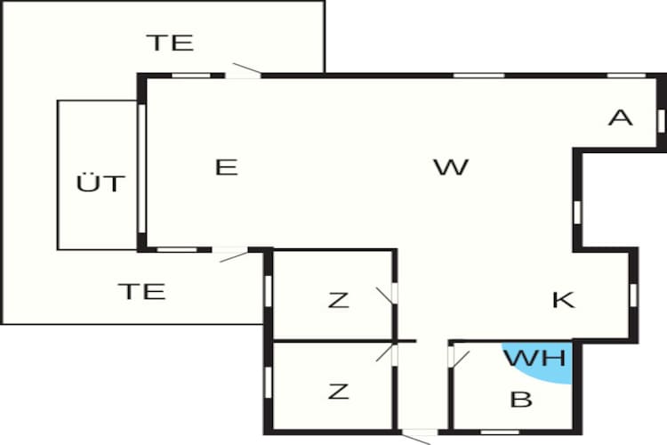 6 persoons vakantie huis in Hadsund-By Traum-Plattegrond