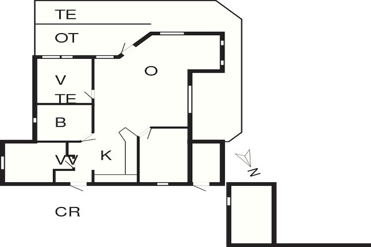 6 persoons vakantie huis in Haderslev-By Traum-Plattegrond