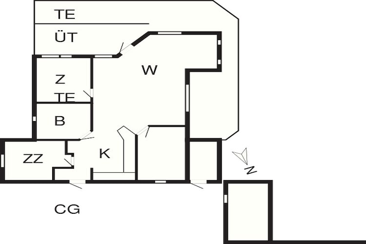 6 persoons vakantie huis in Haderslev-By Traum-Plattegrond