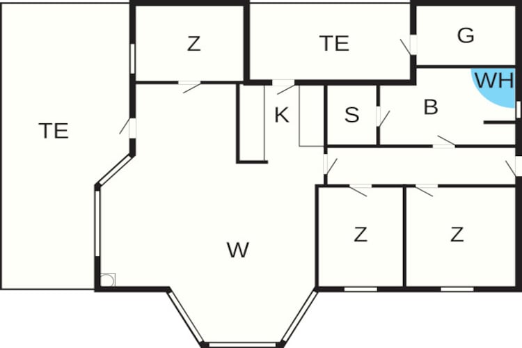 Gezellig kustverblijf -- By Traum Ferienwohnungen-Plattegrond