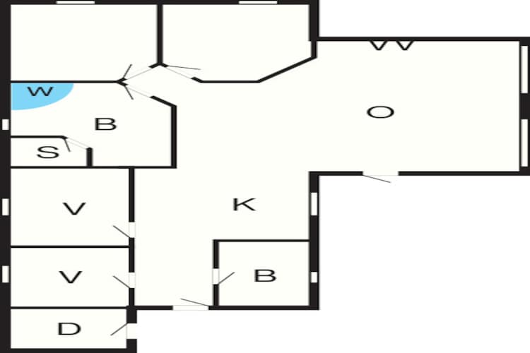 9 person holiday home in Højslev-By Traum-Floor plan