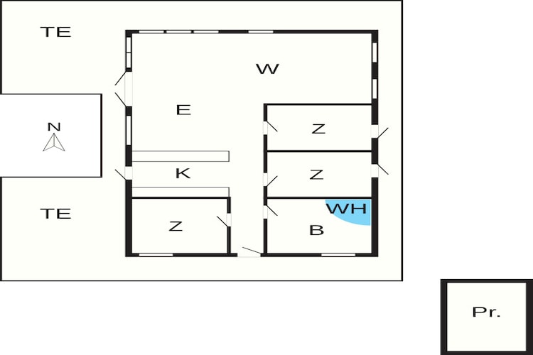 8 persoons vakantie huis in Hals-By Traum - Plattegrond
