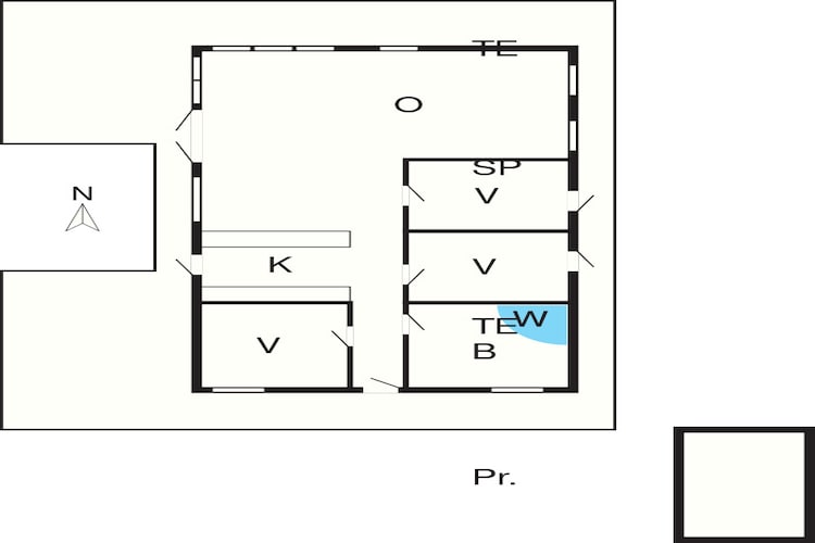 8 persoons vakantie huis in Hals-By Traum - Plattegrond