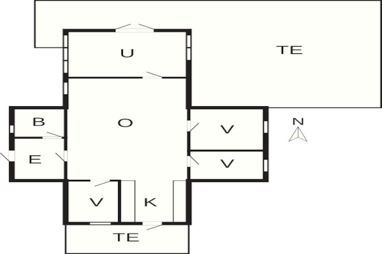 5 persoons vakantie huis in Asnæs-By Traum-Plattegrond
