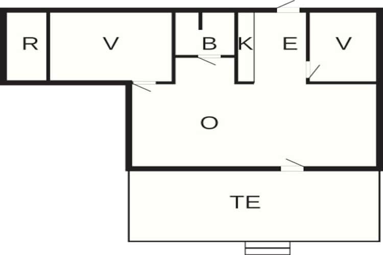 4 persoons vakantie huis in Ebeltoft-By Traum-Plattegrond